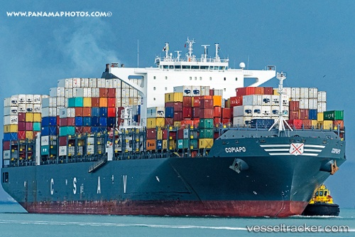 vessel Copiapo IMO: 9687526, Container Ship

