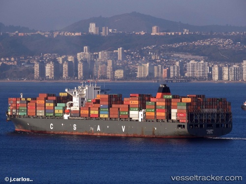 vessel Cauquenes IMO: 9687552, Container Ship

