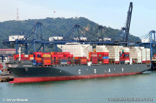 vessel Coyhaique IMO: 9687588, Container Ship
