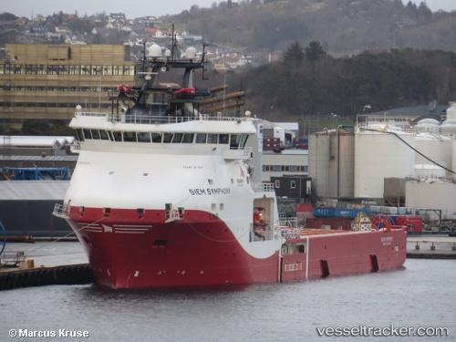 vessel Siem Symphony IMO: 9690066, Offshore Tug Supply Ship
