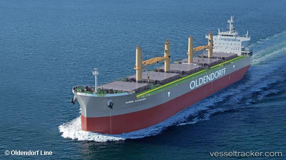 vessel Alwine Oldendorff IMO: 9692698, Bulk Carrier