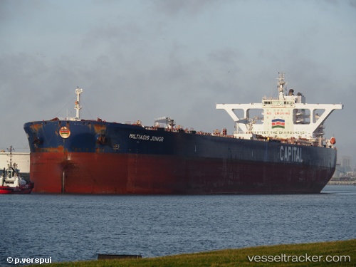 vessel Miltiadis Junior IMO: 9693745, Crude Oil Tanker
