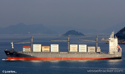 vessel Meridian IMO: 9694402, Container Ship
