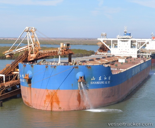 vessel Shandong He Xie IMO: 9695030, Ore Carrier
