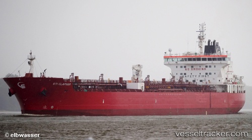 vessel Sti Clapham IMO: 9696577, Chemical Oil Products Tanker
