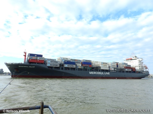 vessel Mercosul Itajai IMO: 9697002, Container Ship
