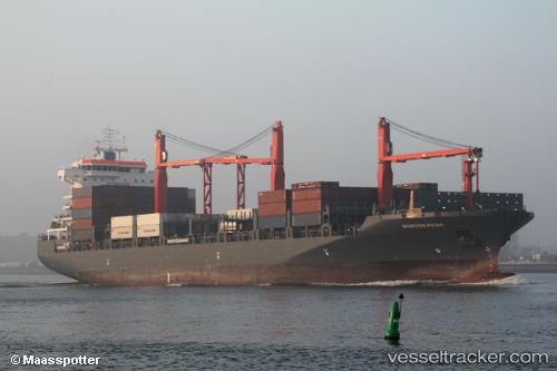 vessel 'MAERSK BAHAMAS' IMO: 9697026, 