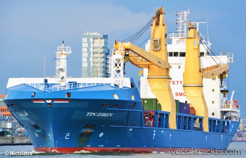 vessel Tin Ziren IMO: 9697325, Multi Purpose Carrier
