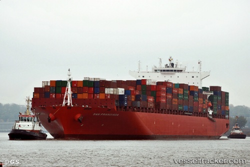vessel San Francisca IMO: 9698654, Container Ship
