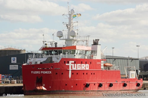 vessel Fugro Pioneer IMO: 9701645, Research Vessel
