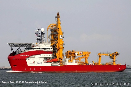 vessel Sapura Rubi IMO: 9702766, Pipe Layer

