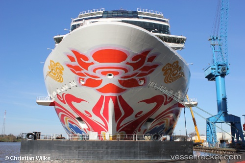 vessel Norwegian Joy IMO: 9703796, Cruise Ship
