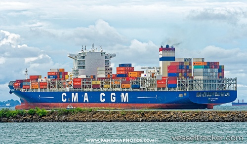 vessel Cma Cgm Tigris IMO: 9705067, Container Ship
