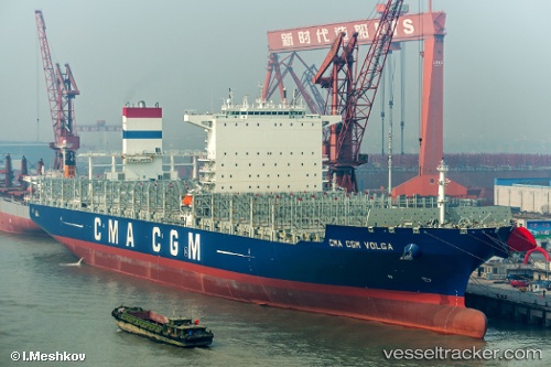 vessel Cma Cgm Volga IMO: 9705081, Container Ship
