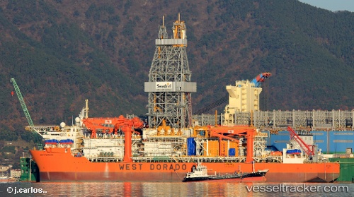 vessel WEST DORADO IMO: 9705469, Drilling Ship