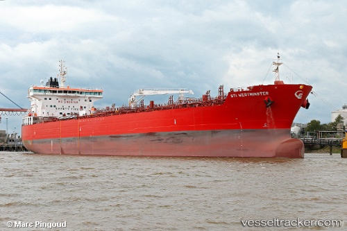 vessel Sti Westminster IMO: 9706437, Chemical Oil Products Tanker
