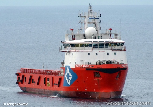 Find vessel Crest Argus 2, IMO: 9708112 MMSI: 564927000 live marine ...