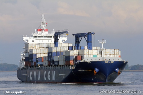 vessel CMA CGM CAYENNE IMO: 9709192, Container Ship