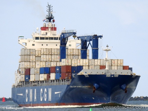 vessel Cma Cgm St. Laurent IMO: 9709219, Container Ship

