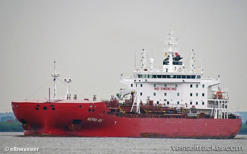 vessel Hafnia Ane IMO: 9709776, Chemical Oil Products Tanker
