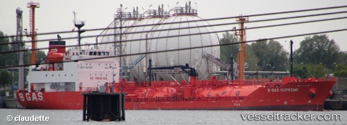 vessel B Gas Supreme IMO: 9710309, Lpg Tanker
