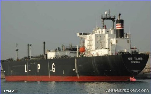 vessel GAS TAURUS IMO: 9710385, LPG Tanker