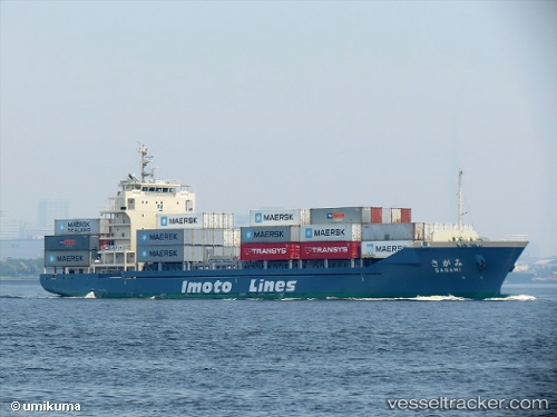 vessel Sagami IMO: 9710842, Container Ship
