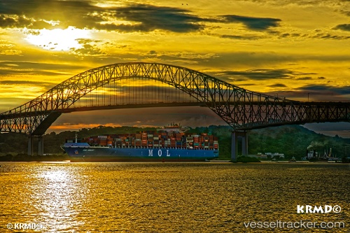 vessel Mol Belief IMO: 9713351, Container Ship
