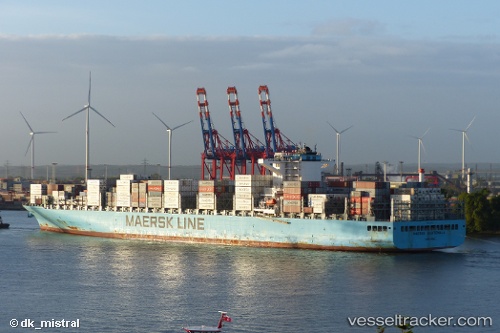 vessel Maersk Guatemala IMO: 9713375, Container Ship

