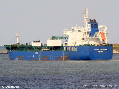 vessel Navig8 Almandine IMO: 9714068, Chemical Oil Products Tanker
