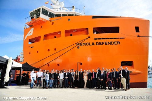 vessel Mamola Defender IMO: 9714159, Offshore Tug Supply Ship
