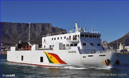 vessel Aguene IMO: 9714446, Passenger Ro Ro Cargo Ship
