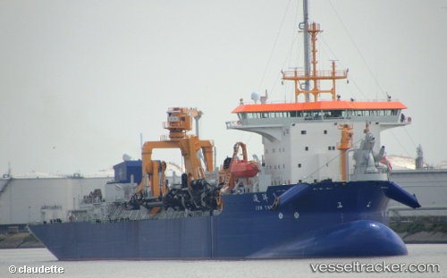 vessel Jun Yang 1 IMO: 9714472, Dredger
