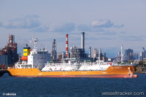 vessel Gas Oceanroad IMO: 9715921, Lpg Tanker
