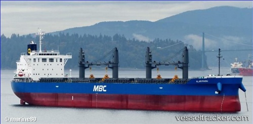 vessel MEGHNA STAR IMO: 9717060, Bulk Carrier