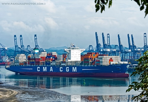 vessel CMA CGM GANGES IMO: 9718117, Container Ship