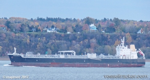 vessel Silver Ervilia IMO: 9718404, Chemical Oil Products Tanker
