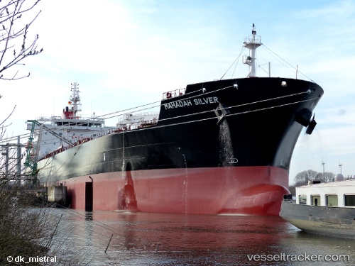 vessel Mahadah Silver IMO: 9718777, Chemical Oil Products Tanker

