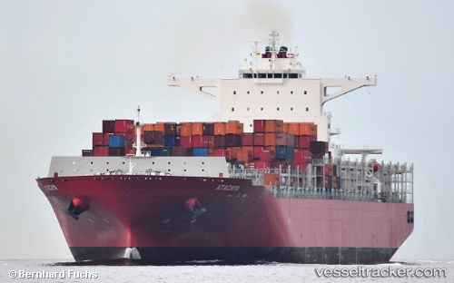 vessel Atacama IMO: 9718947, Container Ship
