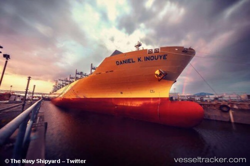vessel Daniel K. Inouye IMO: 9719056, Container Ship
