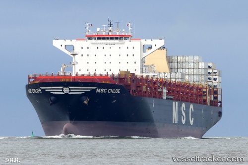 vessel Msc Chloe IMO: 9720483, Container Ship
