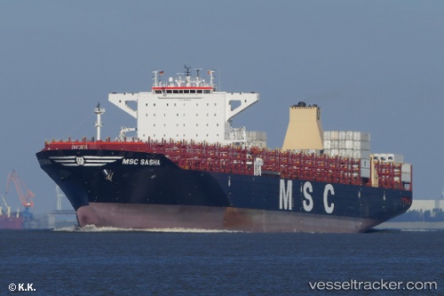 vessel Msc Sasha IMO: 9720500, Container Ship
