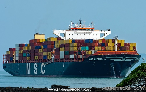 vessel Msc Michela IMO: 9720512, Container Ship
