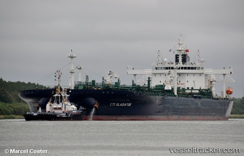 vessel Sti Gladiator IMO: 9722170, Crude Oil Tanker
