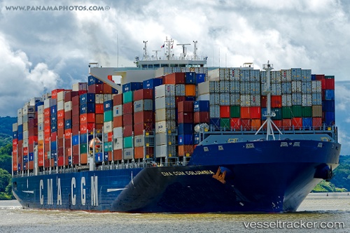 vessel Cma Cgm Columbia IMO: 9722663, Container Ship
