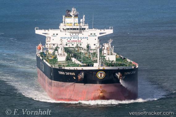 vessel Thomas Zafiras IMO: 9724087, Crude Oil Tanker
