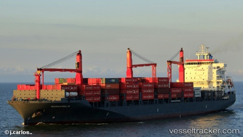 vessel Nordamelia IMO: 9724958, Container Ship

