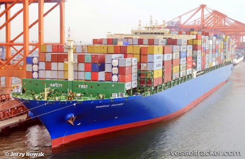 vessel Maersk Suzhou IMO: 9725134, Container Ship
