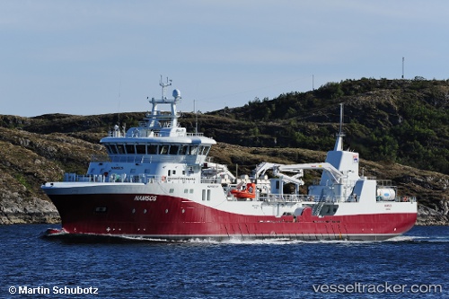 vessel Namsos IMO: 9725536, Live Fish Carrier

