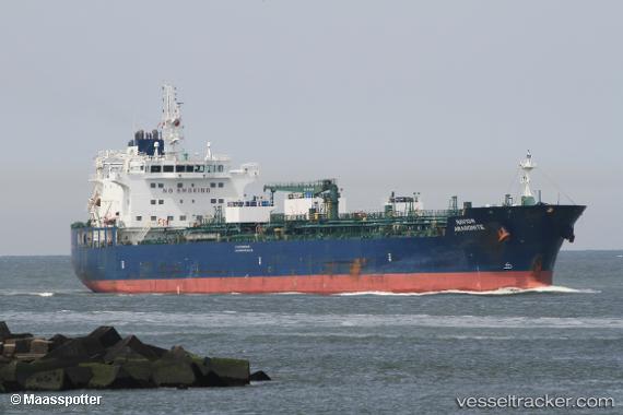 vessel Navig8 Aragonite IMO: 9727558, Chemical Oil Products Tanker
